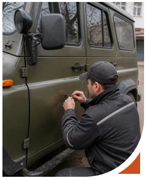 Профессиональное вскрытие автомобиля УАЗ без повреждений в Удомле